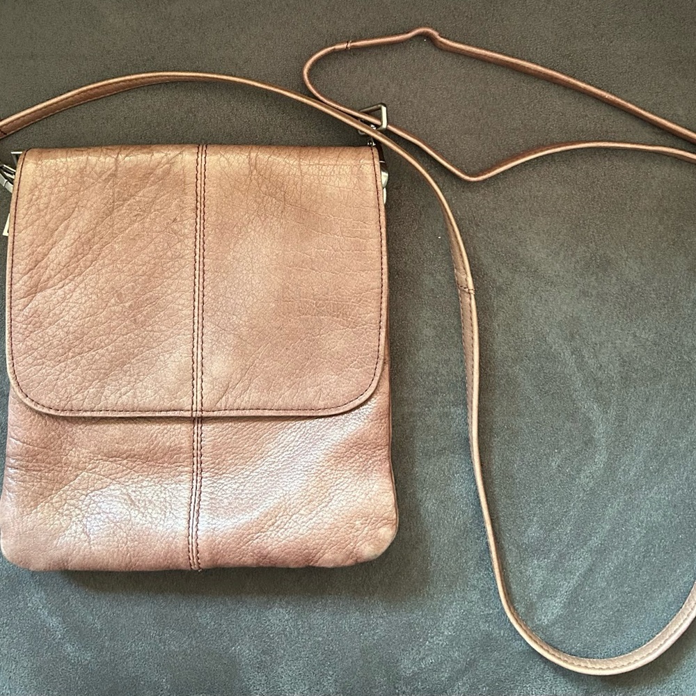 Latico Rose Gold Crossbody Bag